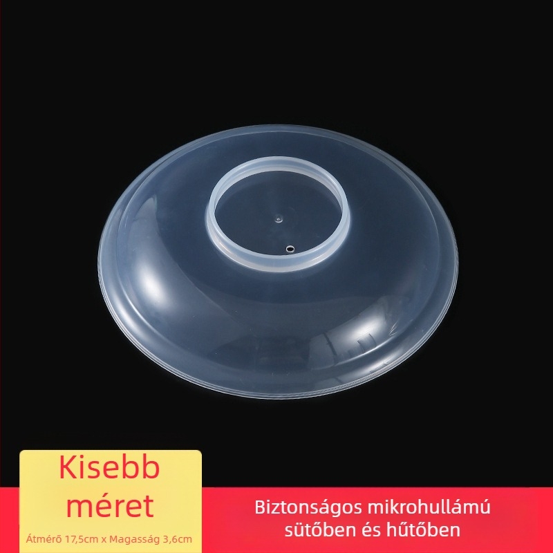 First Benefit műanyag ételminőségű fedél tálhoz — szigetelt, mikrosütőben használható, magas hőállóságú
