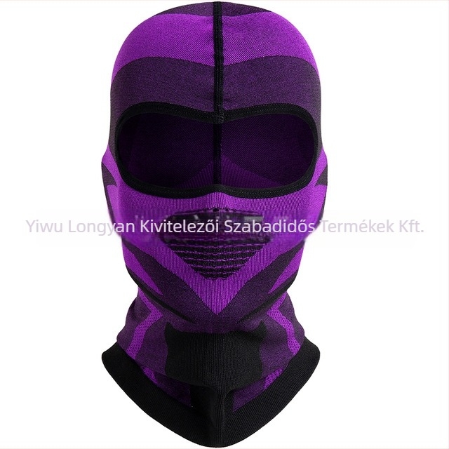 Kerékpáros maszk nylon/spandex — OEM, testreszabás elérhető