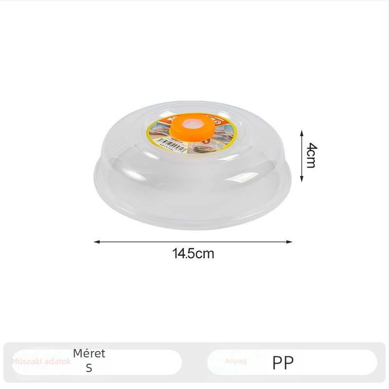 Story of Home Mikrohullámú fedő – zárható, olajfröccsenés elleni védelem, tálakra és gőzölésre, hűtőben tárolható; anyag: Egyéb; stílus: Modern egyszerű