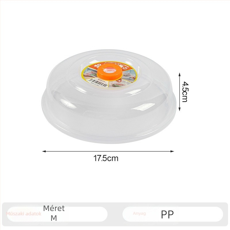 Story of Home Mikrohullámú fedő – zárható, olajfröccsenés elleni védelem, tálakra és gőzölésre, hűtőben tárolható; anyag: Egyéb; stílus: Modern egyszerű