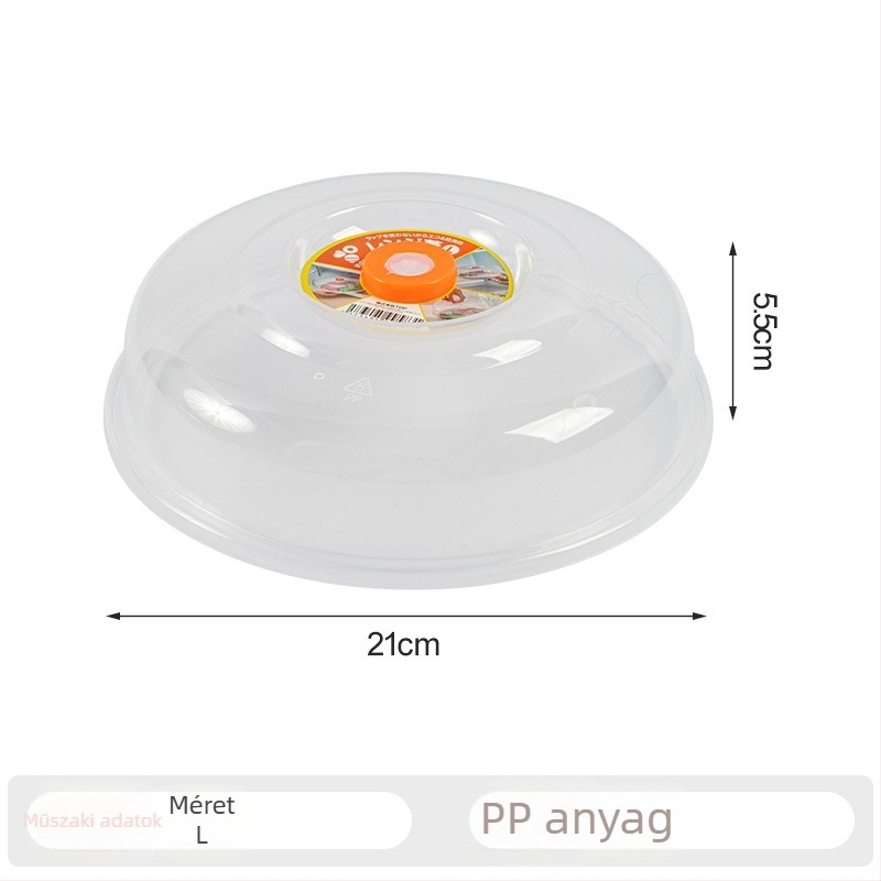 Story of Home Mikrohullámú fedő – zárható, olajfröccsenés elleni védelem, tálakra és gőzölésre, hűtőben tárolható; anyag: Egyéb; stílus: Modern egyszerű