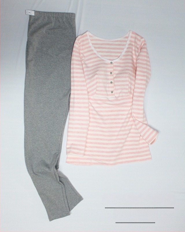 Landian pamut kismama nadrág, magas derekú hasi támasz, állítható pocakkal, hosszú nadrág (95% pamut)