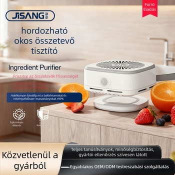 Gyümölcs- és zöldségtisztító a pesticid-eltávolítás és dezinfekció érdekében, BX2-Plus, 15V, 25W, mechanikus vezérlés, levehető mosókosár