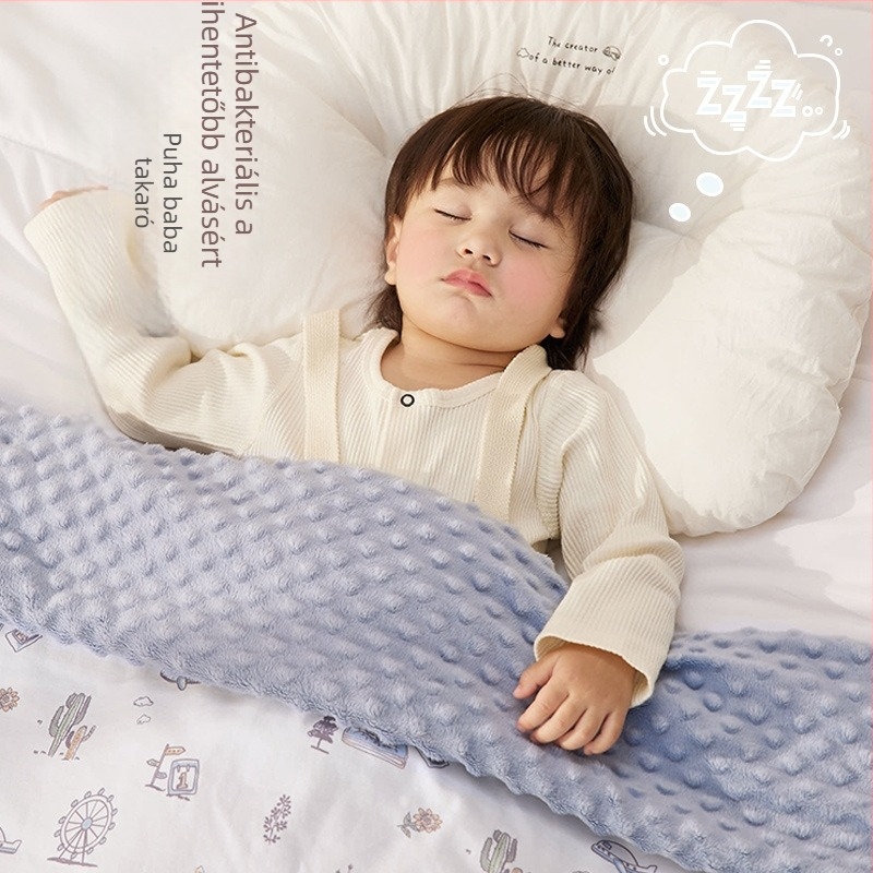 Baba pamut quilt takaró, 1000–1500 g, csecsemőktől 12 éves korig, testreszabható