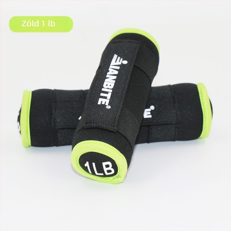 Otthoni fitnesz felszerelés: EVA anyagú súlyzók és homokzsákok jóga és aerobik edzéshez; súlyok 1, 2 vagy 3 lb; márka Healthy bit