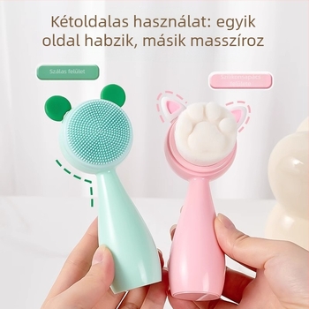 Chuyi Arctisztító Kefe – Manuális, Kétoldalas, Lágy Sörték a Mély Pórustisztításhoz