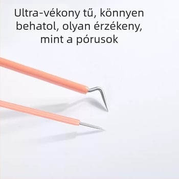 Mary'an kettős fejű pattanás tűkészlet a pórusok tisztításához és a fekete pöttyök eltávolításához — 5 éves élettartam
