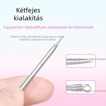 Idealful Pattanás Tű – Kozmetikai eszköz az arcra, rozsdamentes acélból, 144-es csomagolás, általános használatra