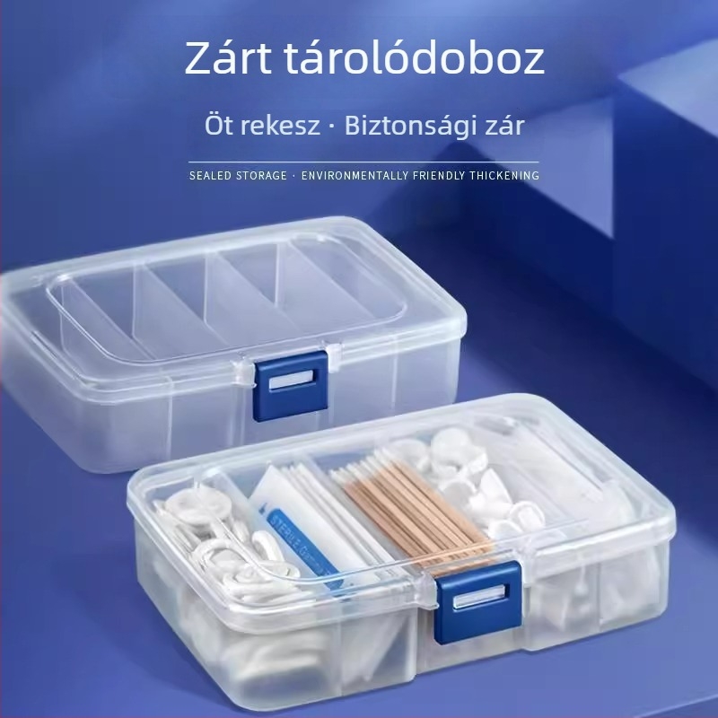 Tetováló tű csomagoló és tároló doboz tűsapkákhoz és ujjsvédő gyűrűk számára | Márka Yincolor | Nettó tartalom: 1 | Importált: Nem