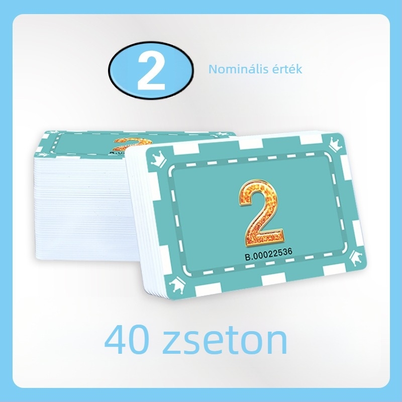 PVC poker kártyák és zsetonok – vízálló, kopásálló, Texas Hold’em és játékszobákhoz