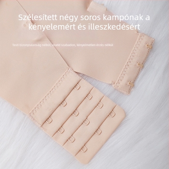 Nothing női melltartó, 3/4 kosár, drót nélküli, push-up hatás, varrat nélküli, hátul négy kapocs zár, anyag nylon, bélés 80–90% nylon, fix kettős vállpántok, 2025 tavasz