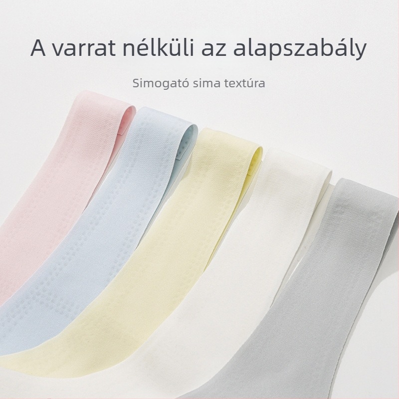 Szem-mentes edzőtop lányoknak pubertás idején — nylon anyag (70-80%), teljes kosár ultramodellált kosár, rögzített dupla vállpántok, spandex bélés, Little Singers márka, 7-12 éveseknek
