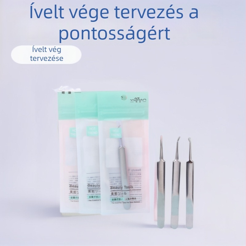 Pattanás-tű ívelt formájú (rozsdamentes acél; Yu Han márka; élettartam 5 év)