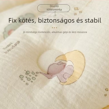 Újszülött babatakaró 100% pamutból, töltet kémiai rost, rajzfilm minta, biztonsági besorolás A, egész éves használatra