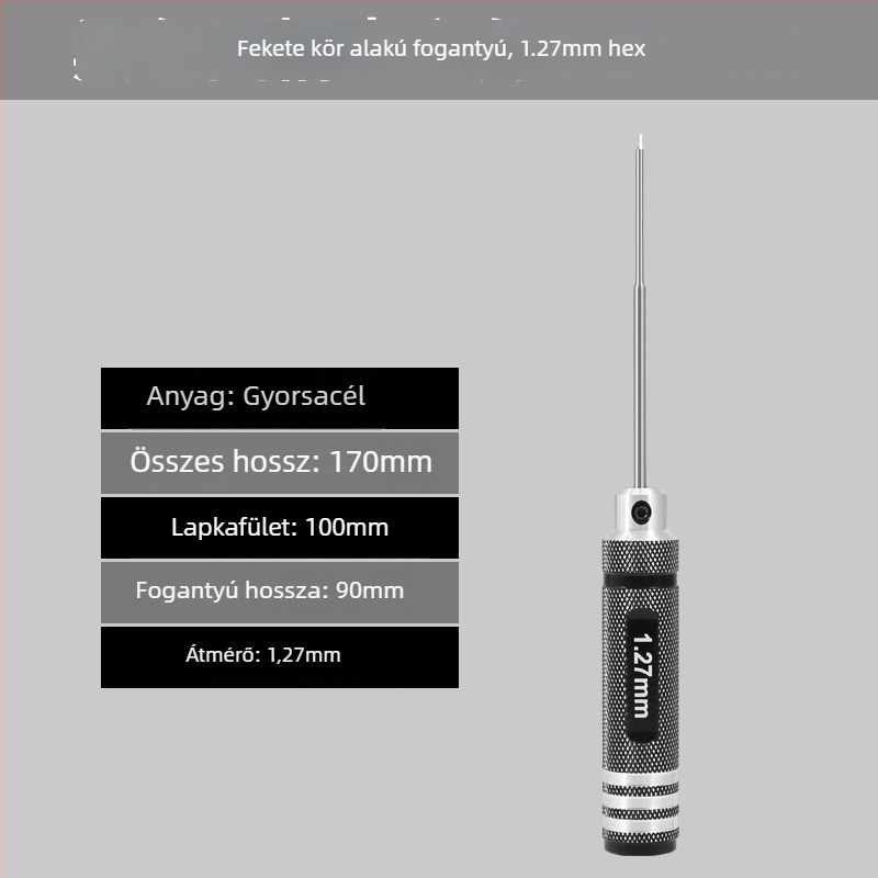 Model repülőgép hex csavarhúzó készlet 1.27/1.3/1.5/2.5 mm, 6‑szög