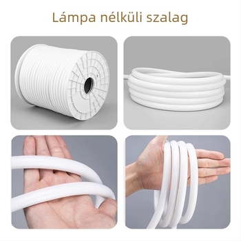 LED kör alakú fénycsík - szilikon rugalmas, kültéri vízálló reklámjelző (Nem importált; Nincs tanúsítvány; Nem általános adózó)