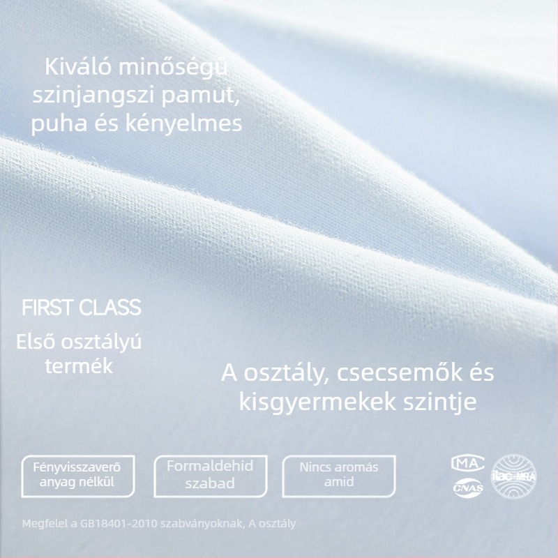 Női középmagasságú seamless pamut alsónemű, légáteresztő és antibakteriális.