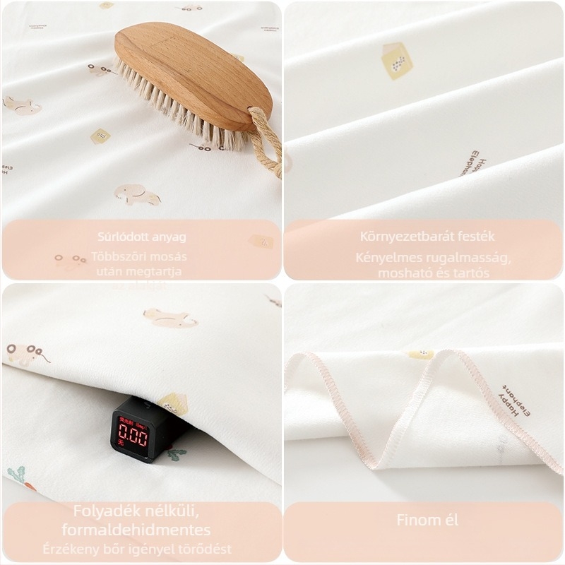 Yi Nuan Er babaszövet Swaddle, 100% pamut, állatmintás, 1–3 éveseknek (80–100 cm)