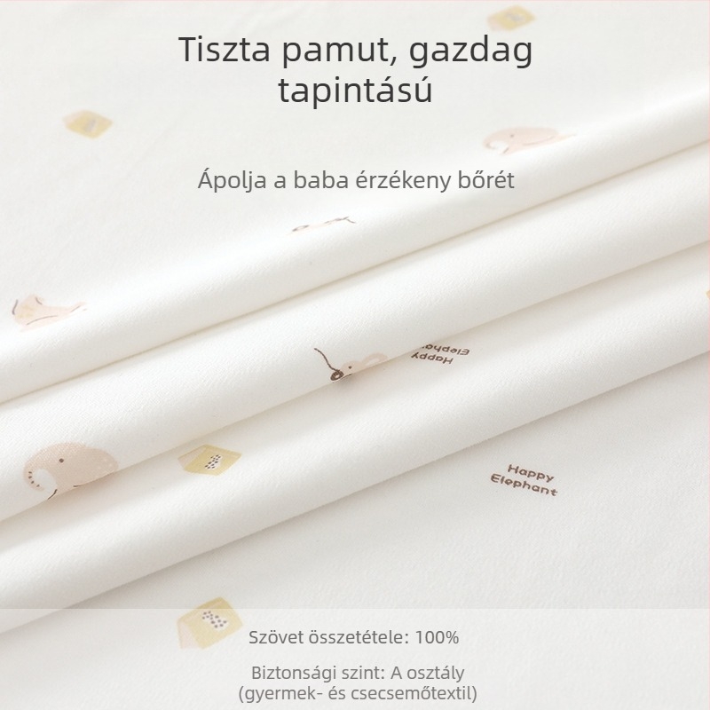 Yi Nuan Er babaszövet Swaddle, 100% pamut, állatmintás, 1–3 éveseknek (80–100 cm)