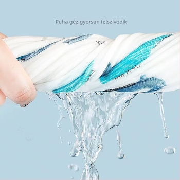Baba hat rétegű gyapot géz törölköző, 100% gyapot, 300–400 g, újszülötteknek
