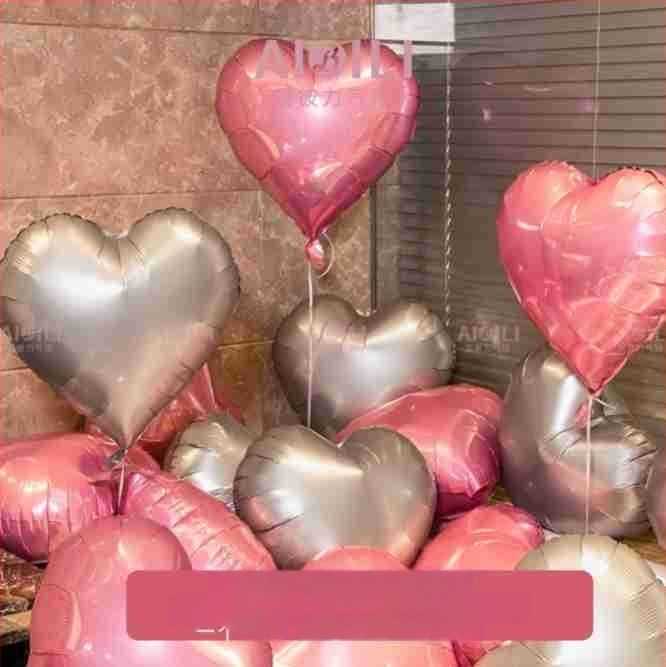 Fóliabalonok készlete alumínium anyagból, farok-formával, testreszabható logóval – születésnapra, esküvőre és Valentin-napra