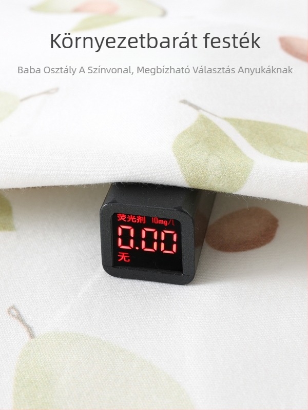 100% pamutból készült ölelő kendő újszülötteknek és 1–3 éves gyerekeknek, egész évben használható, A osztályú biztonság