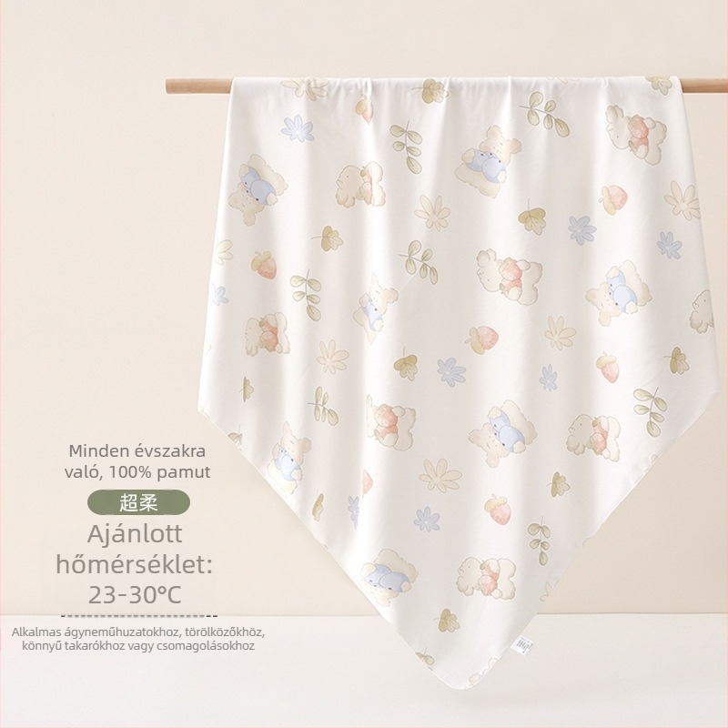 100% pamutból készült ölelő kendő újszülötteknek és 1–3 éves gyerekeknek, egész évben használható, A osztályú biztonság