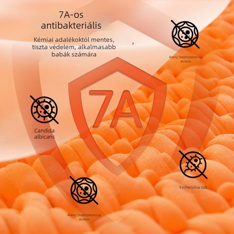 Csecsemő takaró – 100% pamut, antibakteriális, egész éves használatra, rajzfilm mintával, pamut töltettel