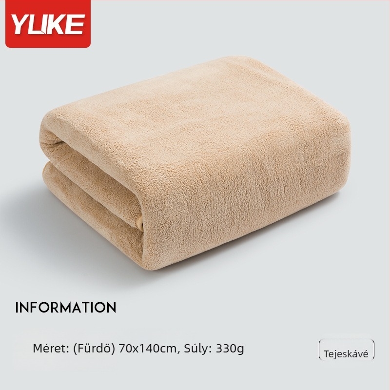 Yuke babafürdő törölköző, 80% poliészter szál + 20% nylon, 400–500 g, egyszerű szövés