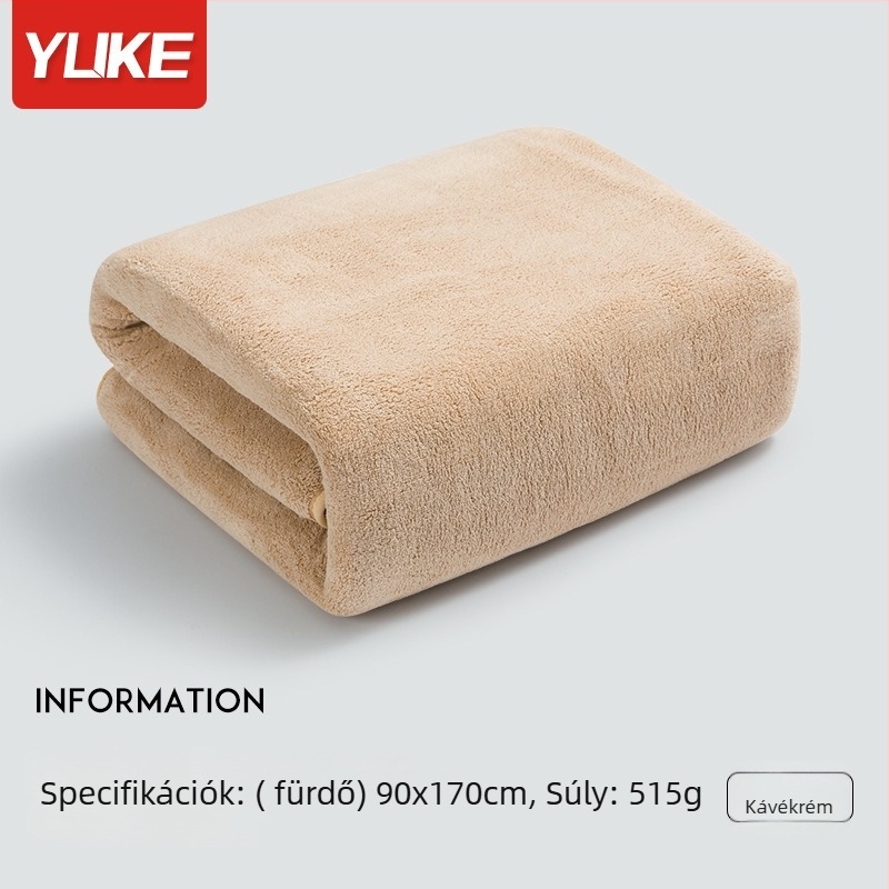 Yuke babafürdő törölköző, 80% poliészter szál + 20% nylon, 400–500 g, egyszerű szövés