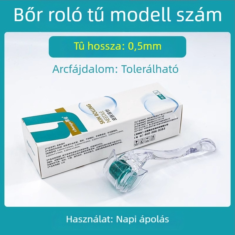 Dermaroller 540 tűvel, egyszer használatos, orvosi minőség, Morning Industry
