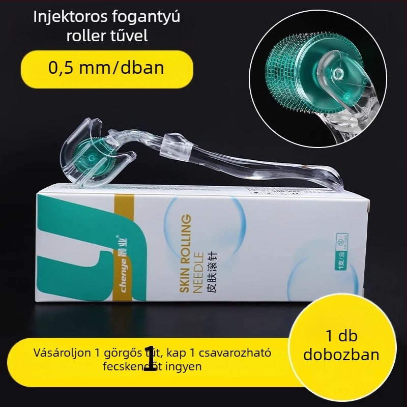 Dermaroller 540 tűvel, egyszer használatos, orvosi minőség, Morning Industry