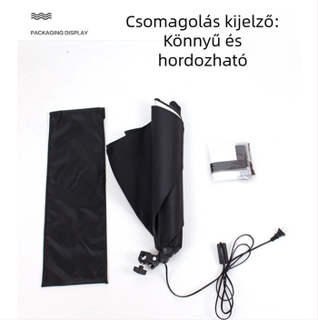 Professzionális LED gomba lámpa fotózáshoz távirányítóval – dimmelhető, szabályozható színhőmérséklet és fényerő, élő közvetítéshez és fotózáshoz