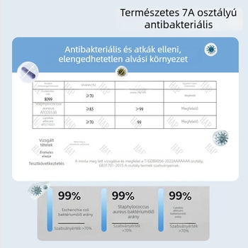 Baba nyakkendő és arcmosó kendő, Rajzfilm mintázat, vízálló és piszkálló, korall plüss, poliészter