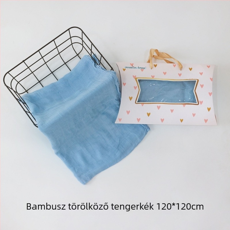 Muslintree/Cotton Tree Bambusz rost – Nyári baba SWADDLE wrap újszülötteknek, mintázat állat/mesefilm