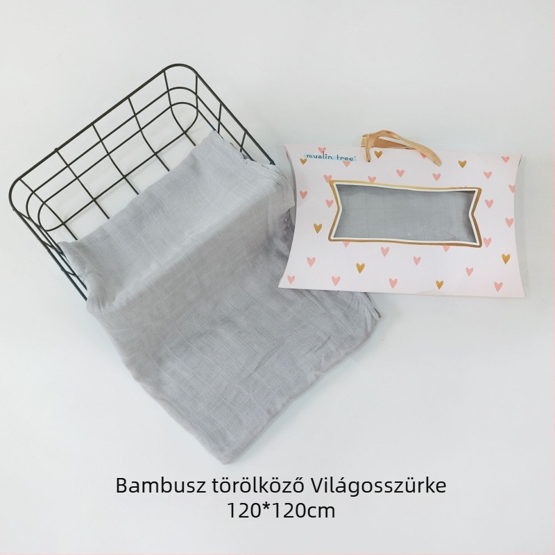 Muslintree/Cotton Tree Bambusz rost – Nyári baba SWADDLE wrap újszülötteknek, mintázat állat/mesefilm