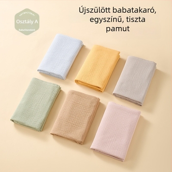 Baba dupla réteg géz törölköző, 100-200 g, 100% gyapot, négy évszakos használat, egyedi feldolgozás