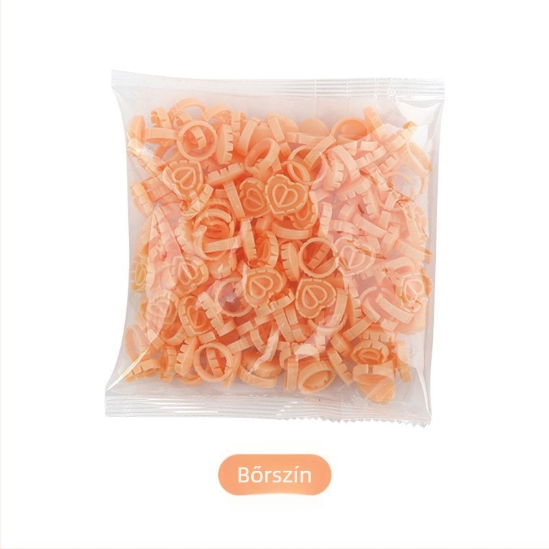 Szemszál-tetoválás és szemöldök-tetoválás flip-top gyűrűs pohár, 45 g, 360 darabos csomag