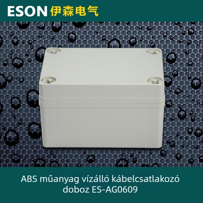 Vízálló ABS műanyag eszközburkolat terminál- és tápegység dobozzal, testreszabható