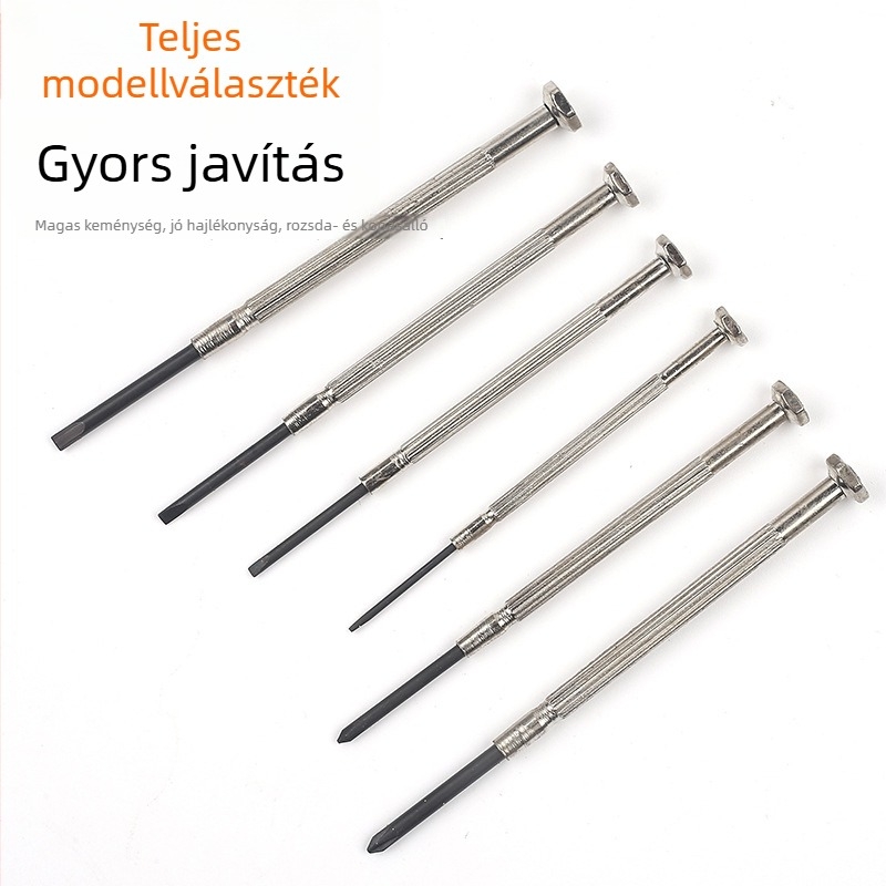 Xinton órás csavarhúzó készlet – mini precíz csavarhúzók órák és szemüvegek javításához, CRV anyag, javításra és telekommunikációs karbantartásra