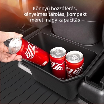 Tesla Model Y hátsó tárolóbox fogantyúval - TPE anyag