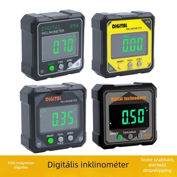 JAVIER IP54 digitális inklinométer mágneses alap