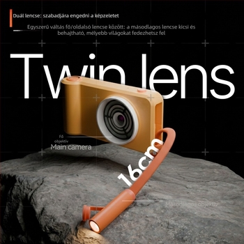 Gyerekeknek szóló hordozható kijelzős elektronmikroszkóp, baktériumok megfigyelésére, műanyag házban, 7–14 éveseknek