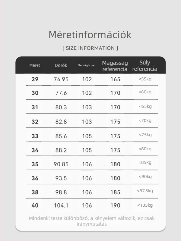 Férfi pamut-elasztikus denim nadrág, vízmosott, egyenes szabás, középmagas derekú, cipzár