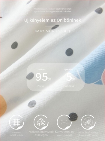 Gyerekeknek készült pamut alsónemű lányoknak, Osztály A, 95% pamut, négytűs és hatszálas varrás, 8 évesnél nagyobb, ősz 2025