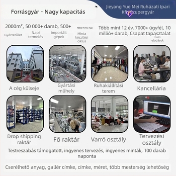 Kötött pulóver kerek nyakú, laza szabású, hosszú ujjú, lélegző poliészter-keverék