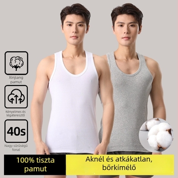 100% pamut férfi póló/Sweatshirt, körkörös nyakú, közepes vastagság 161–180 g/m², ZXBX