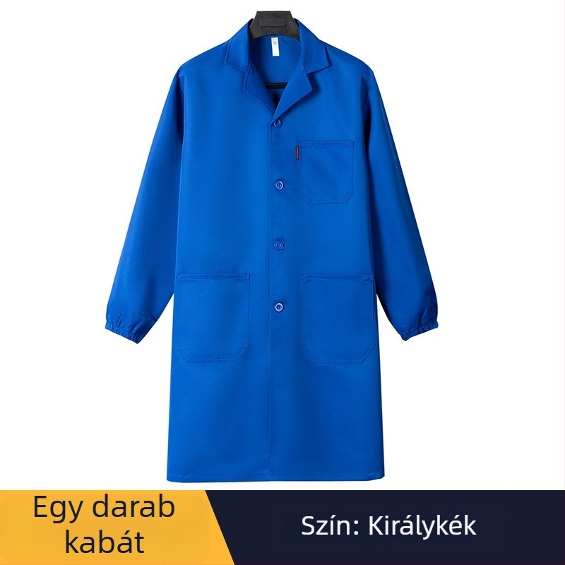 Férfi corduroy munkaruházat külső ruházat, hosszú szabás, folttiszta, poliészter, bélés 100%, négy évszak