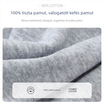 Férfi pamut ujjatlan felső, kerek nyakú, vékony anyagú 121–140 g/m², 100% pamut, nyár 2025