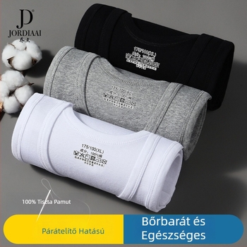 Joe Point 100% pamut camisol, kereknyakú, közepes tömeg 161–180 g/m², minden évszakra